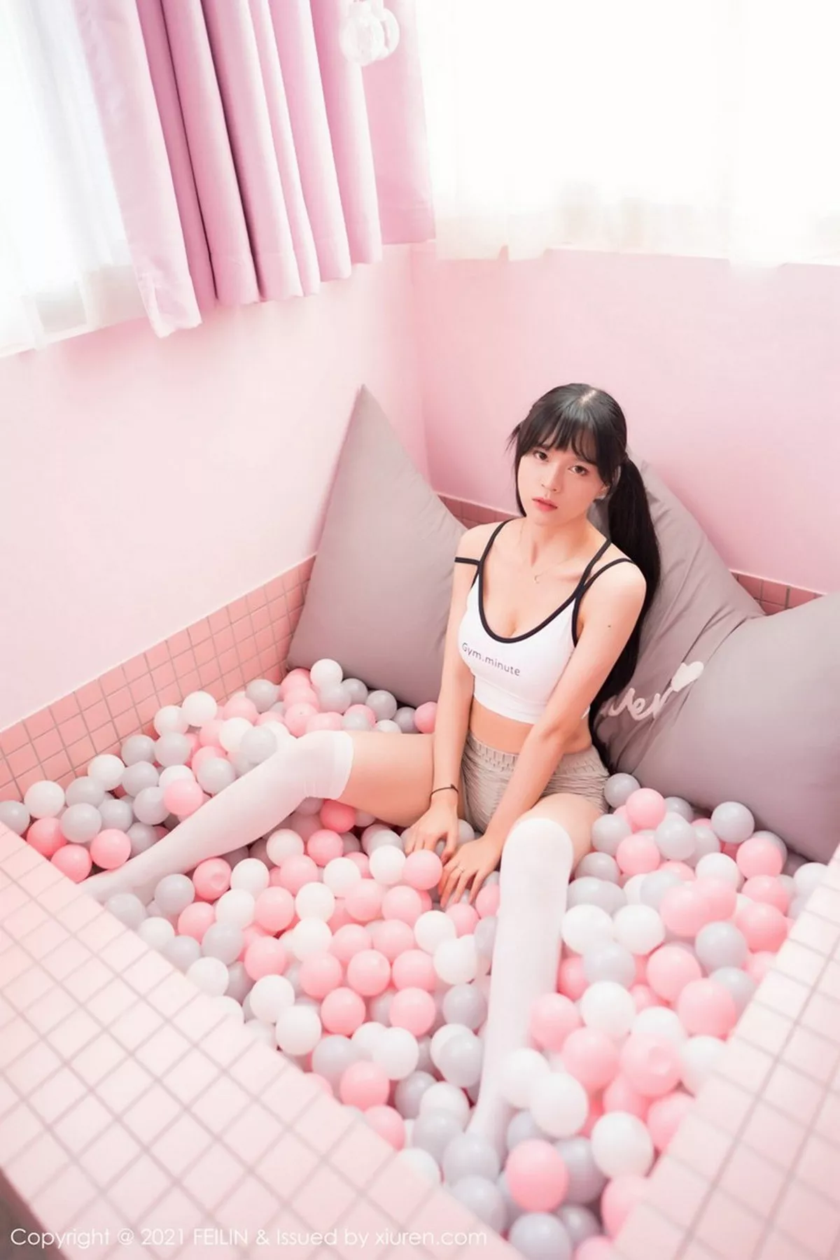 [FeiLin嗲囡囡]第346期桃香子写真 [40P]-020