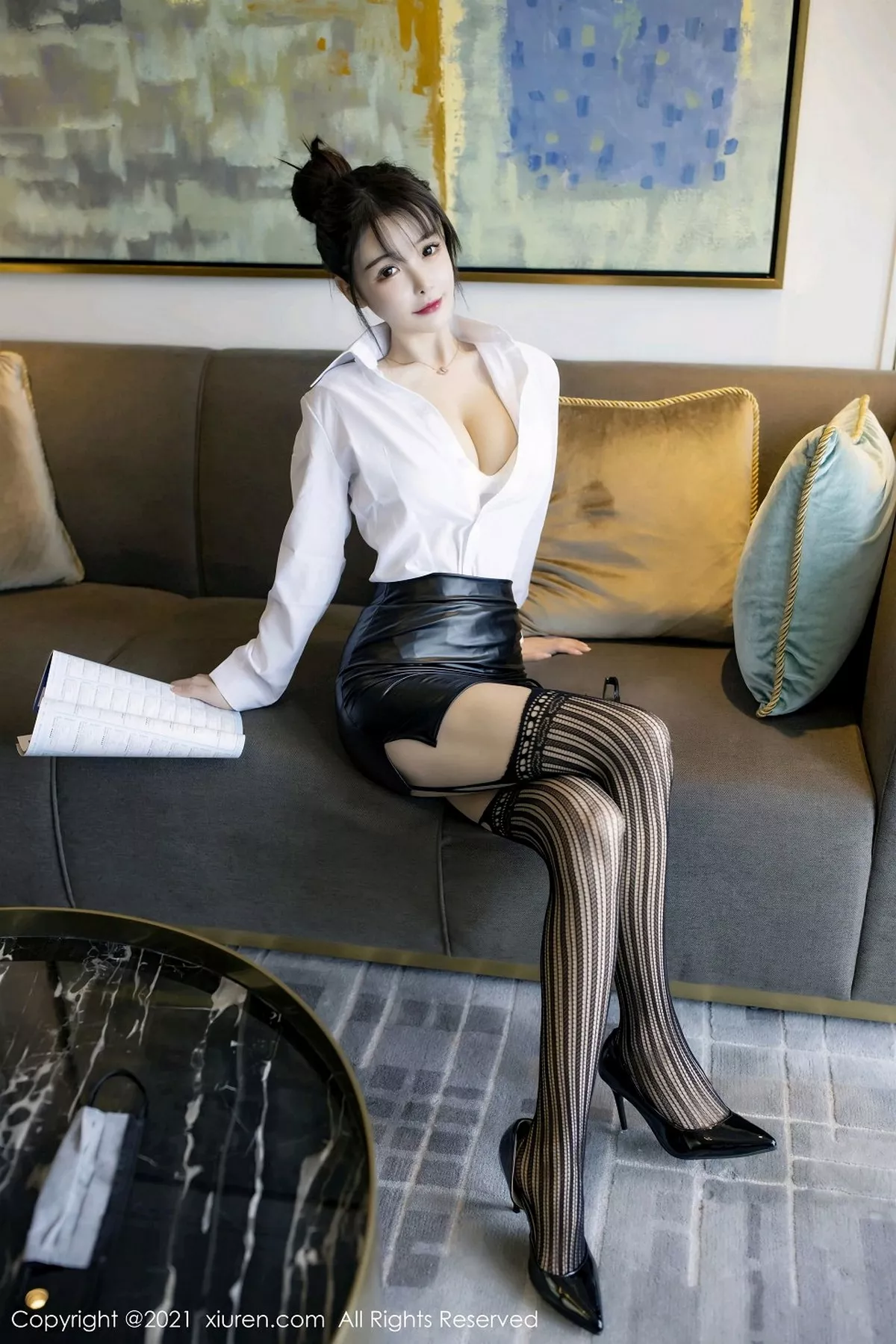 [XiuRen秀人网]第2976期南初妹妹写真 [53P]-010
