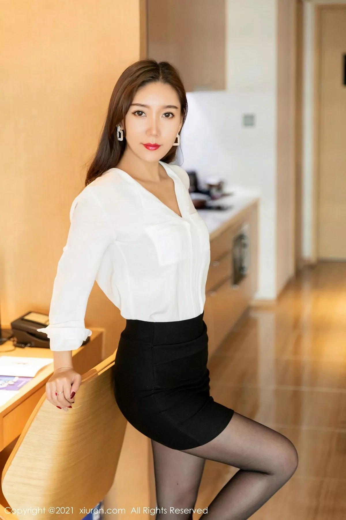 [XiuRen秀人网]第3049期艾静香写真 [46P]-007
