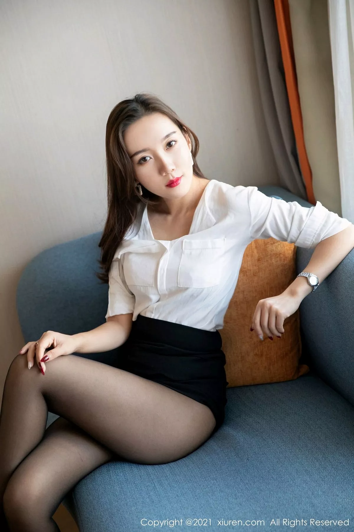 [XiuRen秀人网]第3049期艾静香写真 [46P]-013