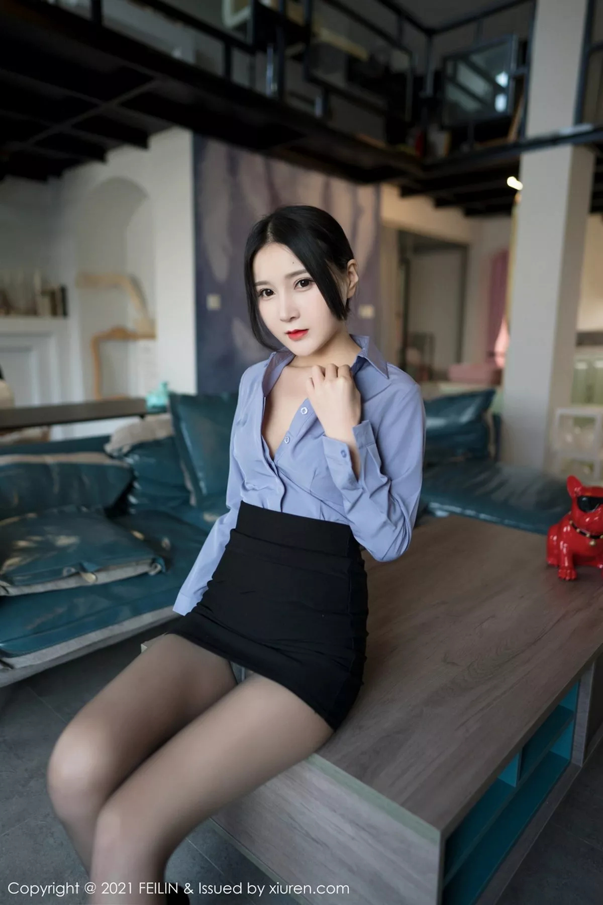 [FeiLin嗲囡囡]第369期林煊煊写真 [44P]-003