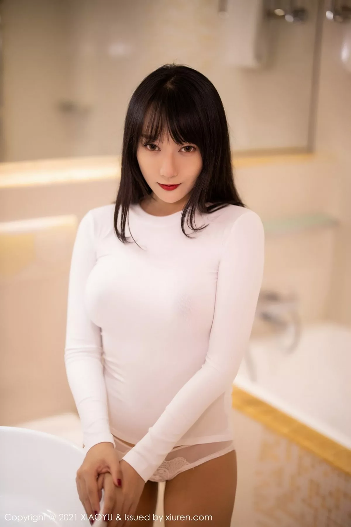 [XiaoYu画语界]第454期何嘉颖写真 [62P]-021