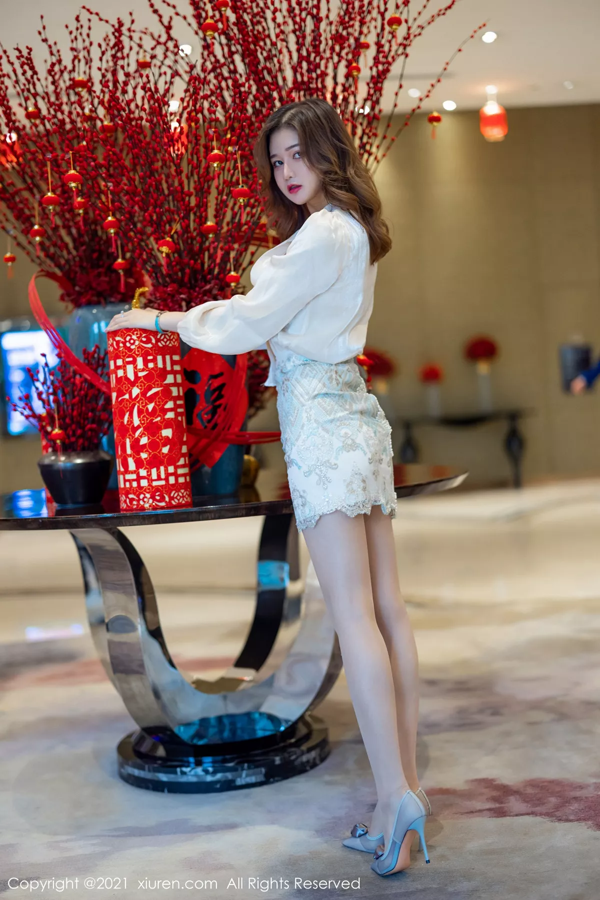 [XiuRen秀人网]第3211期芷萱mimi写真 [62P]-004