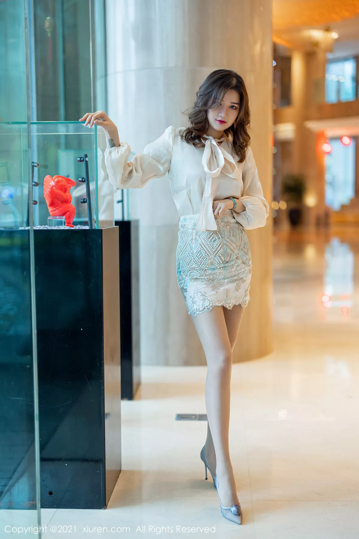 [XiuRen秀人网]第3211期芷萱mimi写真 [62P]-005