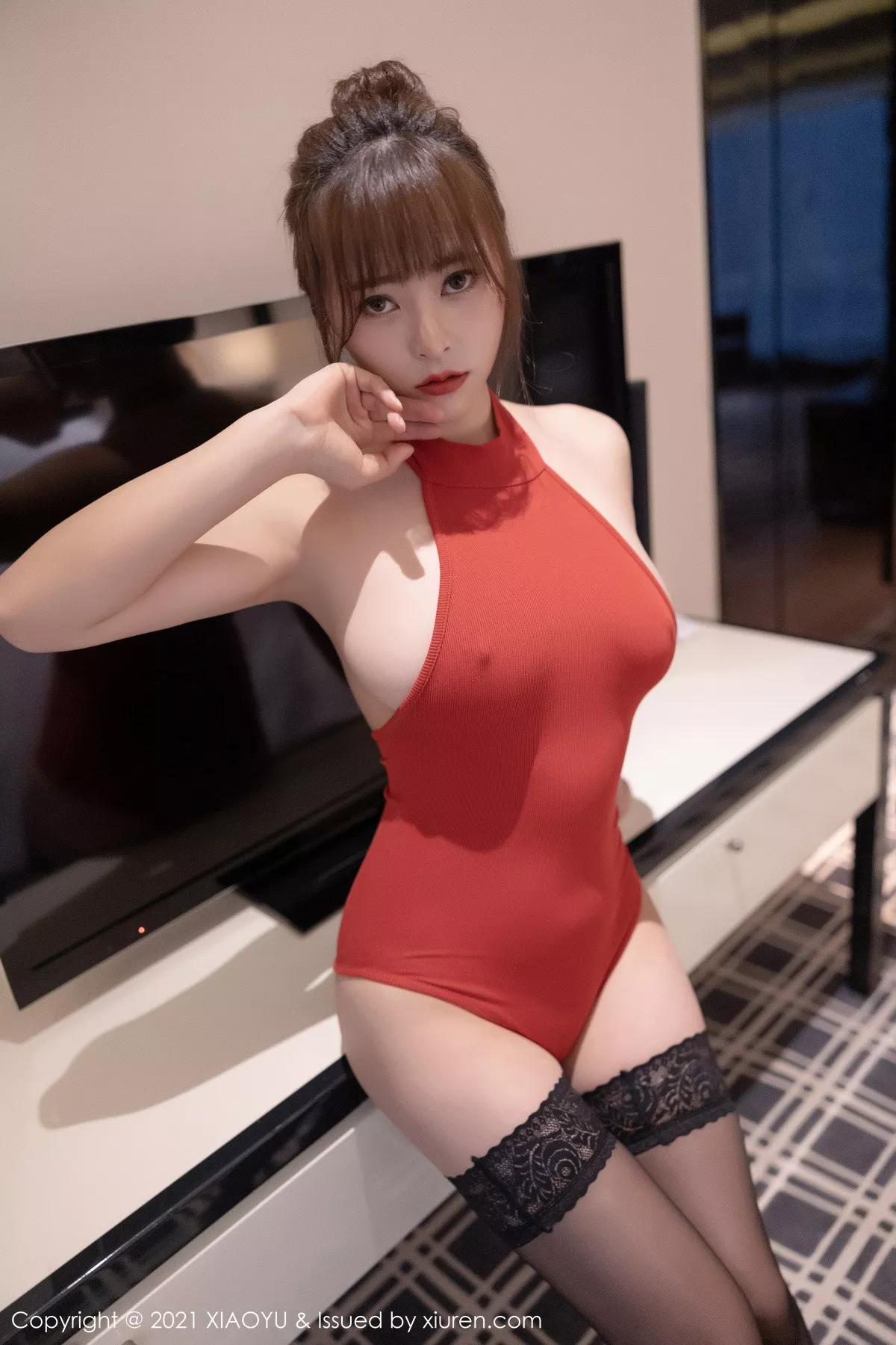 [XiaoYu画语界]第500期奈沐子写真 [54P]-001