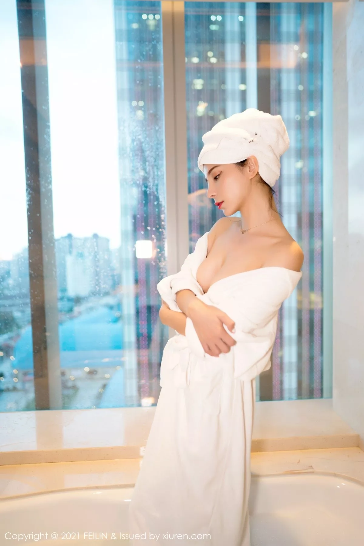 [FeiLin嗲囡囡]第383期小蛮妖写真 [50P]-008
