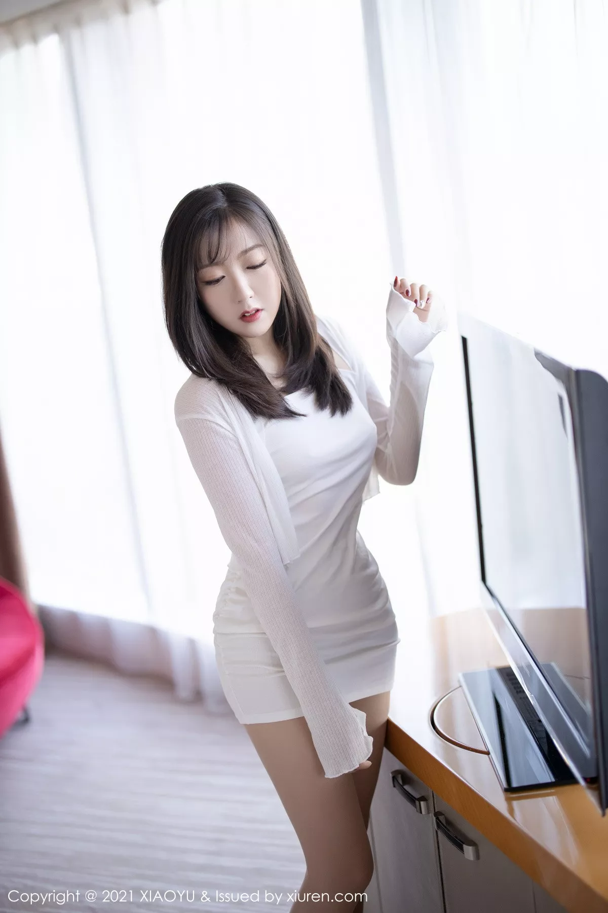 [XiaoYu画语界]第496期蜜桃酱写真 [77P]-011