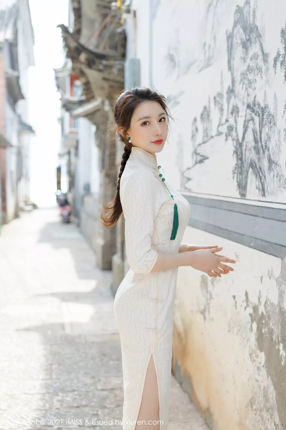 [Imiss爱蜜社]第586期刘奕宁写真 [38P]-019