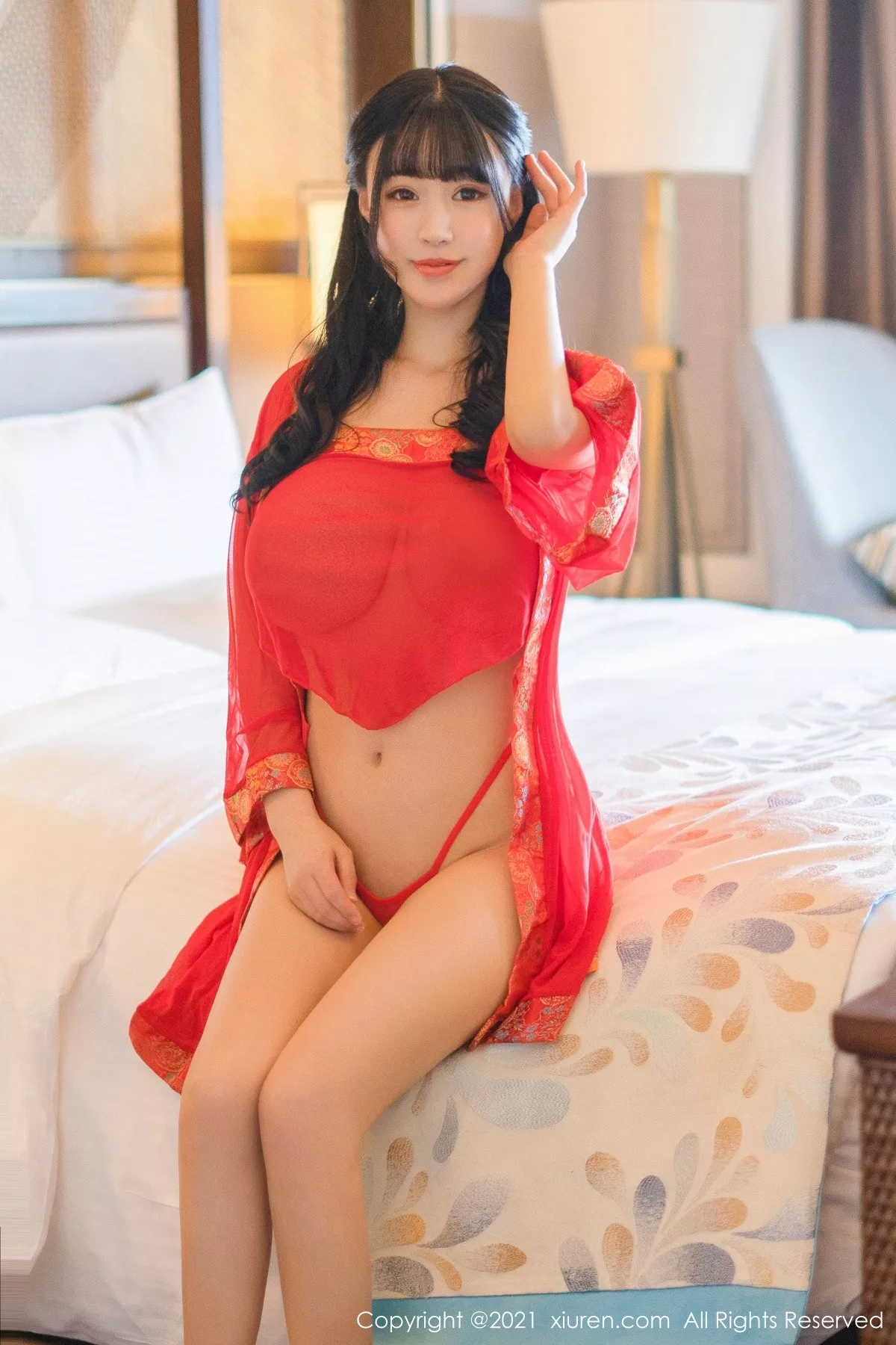 [XiuRen秀人网]第3322期朱可儿写真 [50P]-002