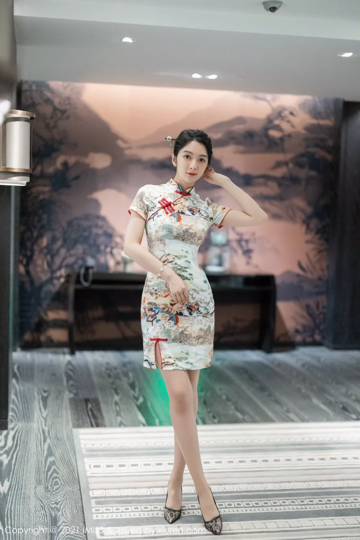 [Imiss爱蜜社]第593期Angela写真 [41P]-008
