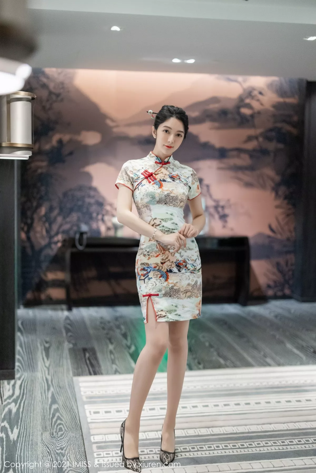 [Imiss爱蜜社]第593期Angela写真 [41P]-007