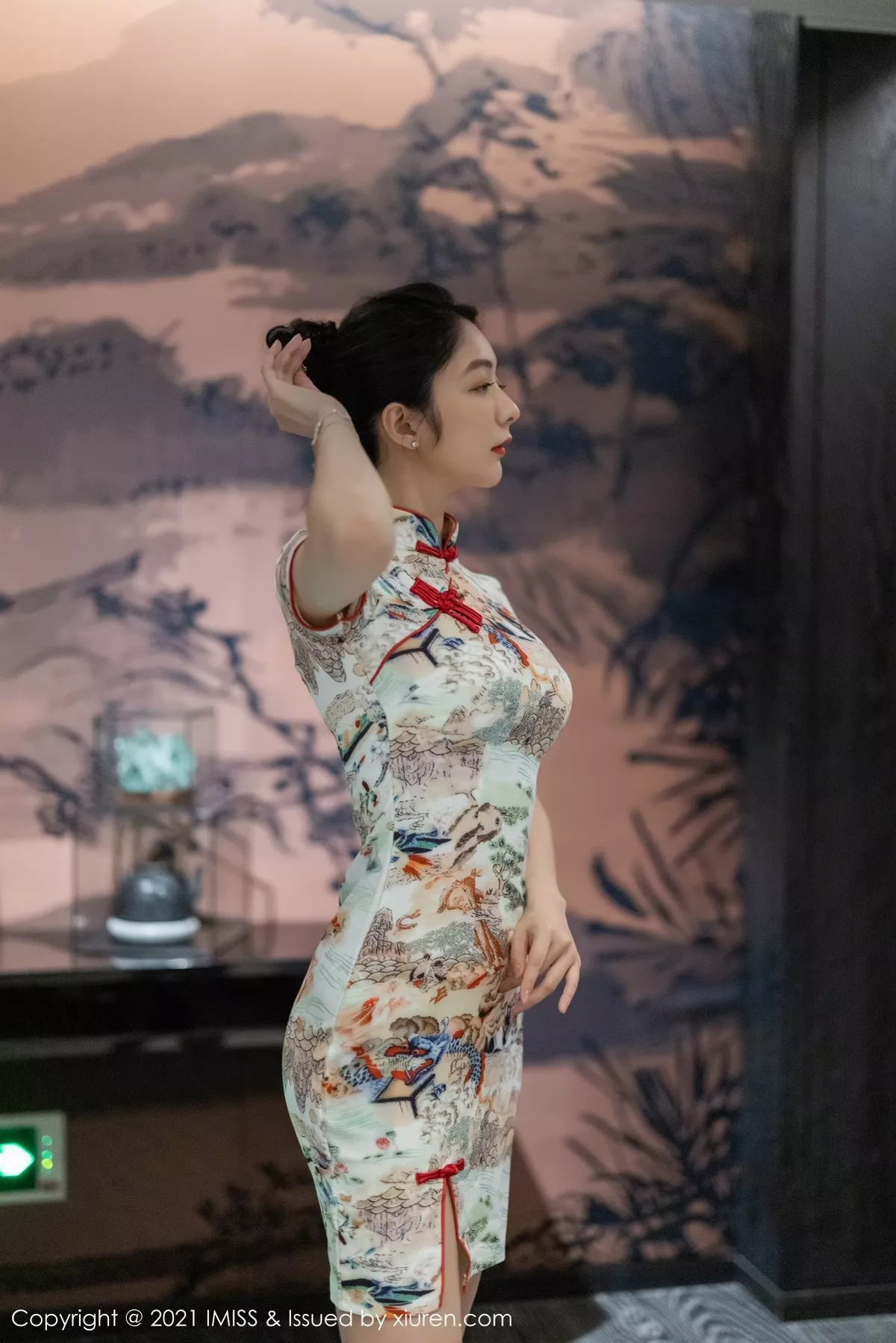 [Imiss爱蜜社]第593期Angela写真 [41P]-005