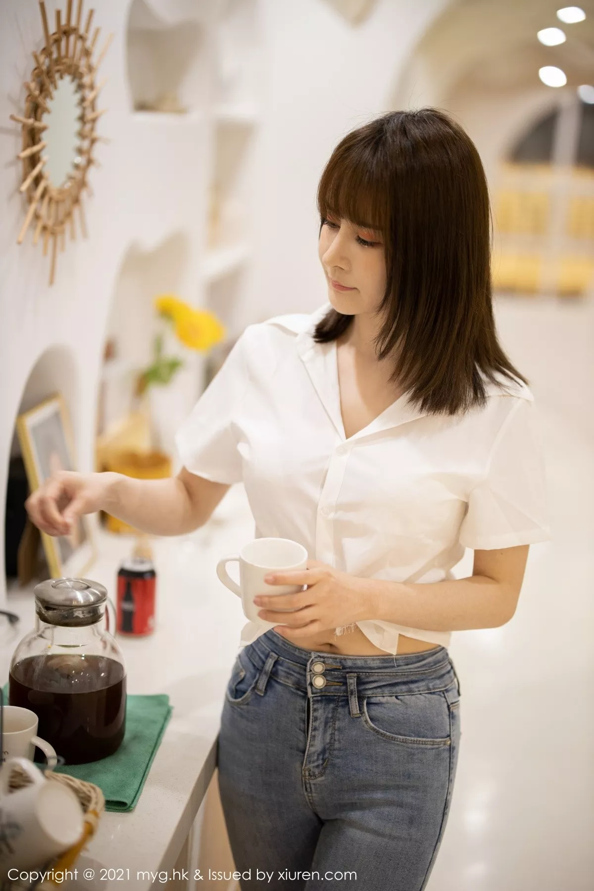 [MyGirl美媛馆]第540期蔡文钰写真 [56P]-011