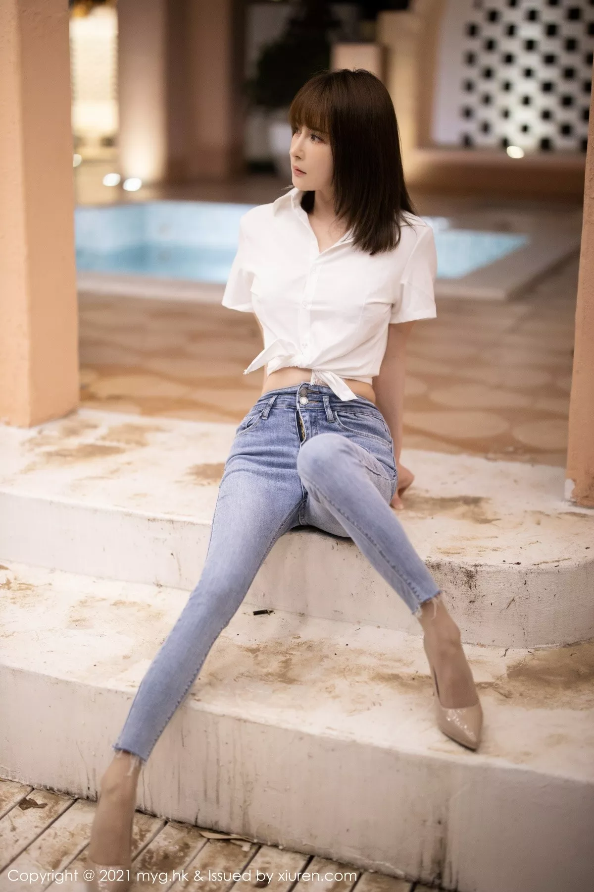 [MyGirl美媛馆]第540期蔡文钰写真 [56P]-003