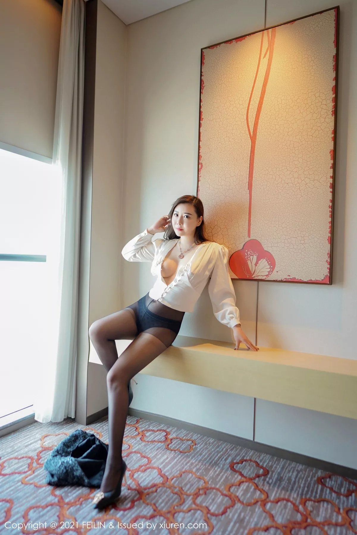 [FeiLin嗲囡囡]第400期王婉悠写真 [51P]-037