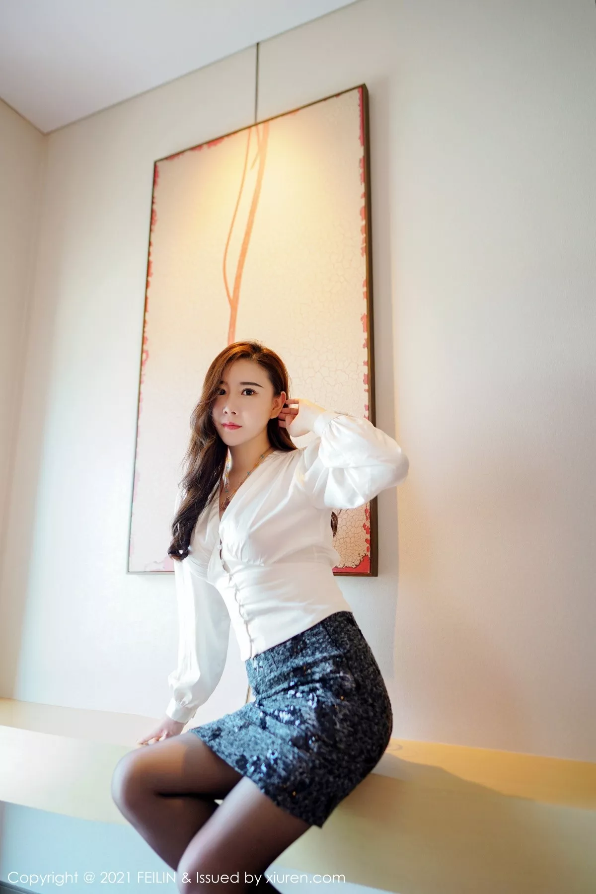 [FeiLin嗲囡囡]第400期王婉悠写真 [51P]-009