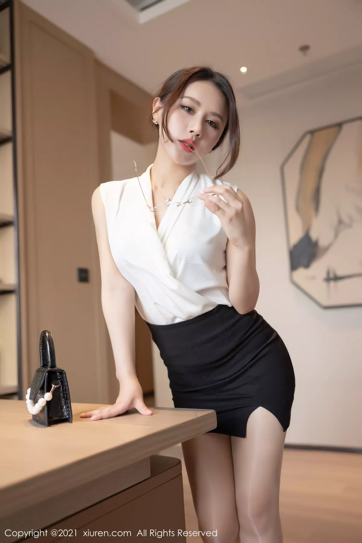 [XiuRen秀人网]第3623期徐安安写真 [57P]-005