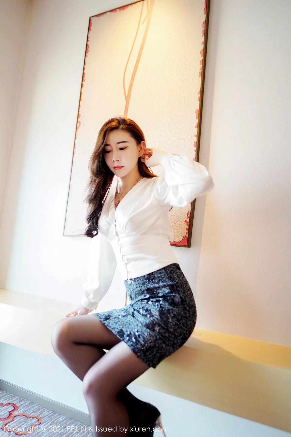 [FeiLin嗲囡囡]第400期王婉悠写真 [51P]-007