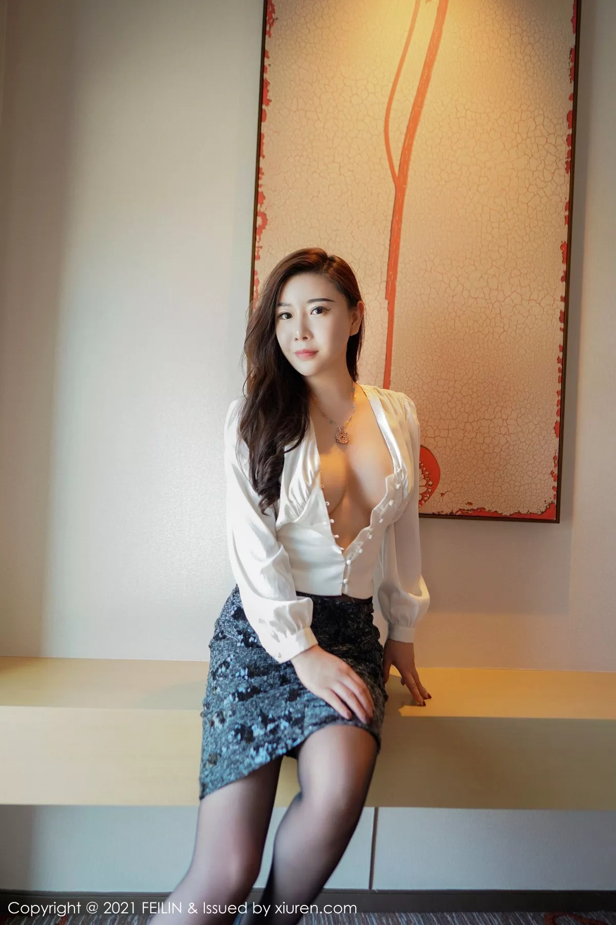 [FeiLin嗲囡囡]第400期王婉悠写真 [51P]-017