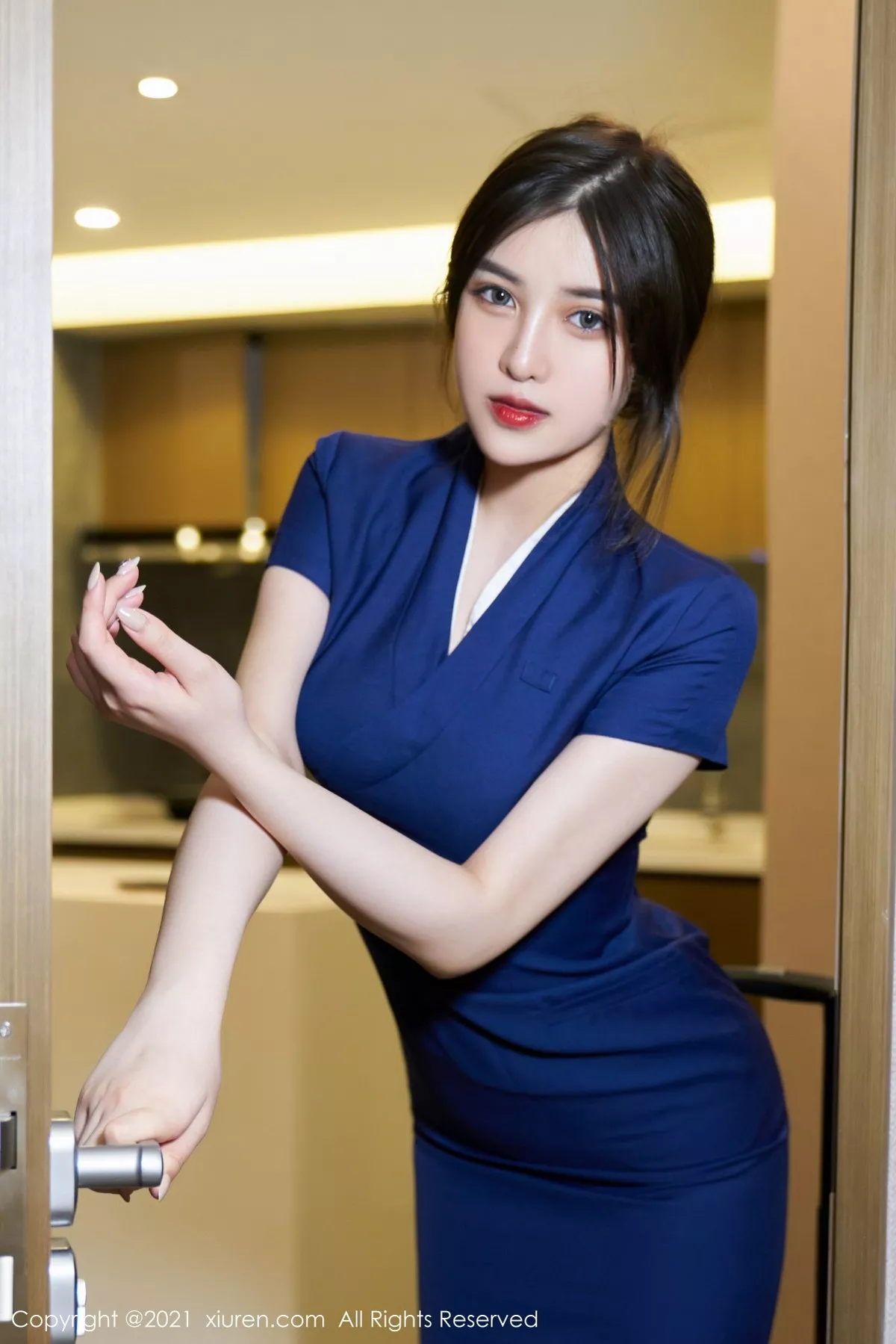 [XiuRen秀人网]第3629期韩静安写真 [44P]-002