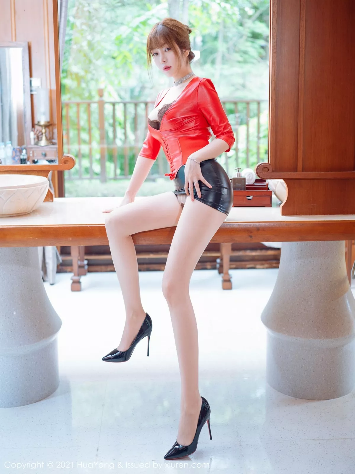 [HuaYang花漾]第424期王雨纯写真 [44P]-005