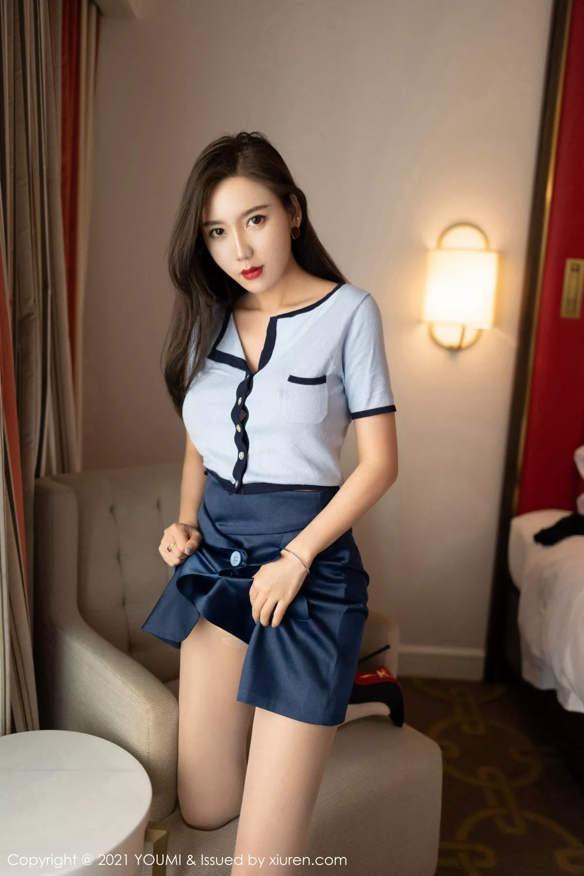 [YouMi尤蜜荟]第666期艾静香写真 [52P]-001