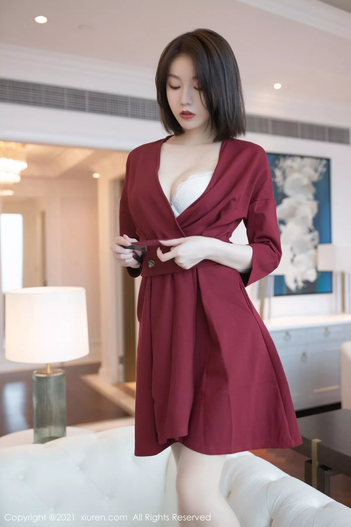 [XiuRen秀人网]第3668期安然写真 [74P]-036