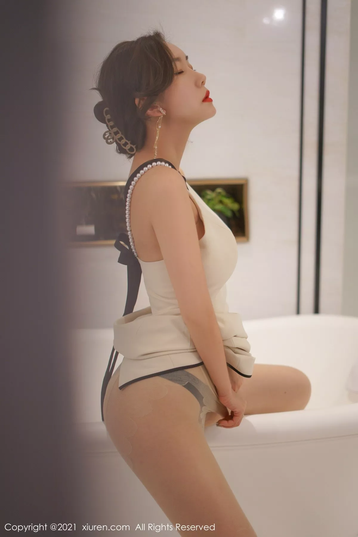 [XiuRen秀人网]第3666期艾静香写真 [38P]-009