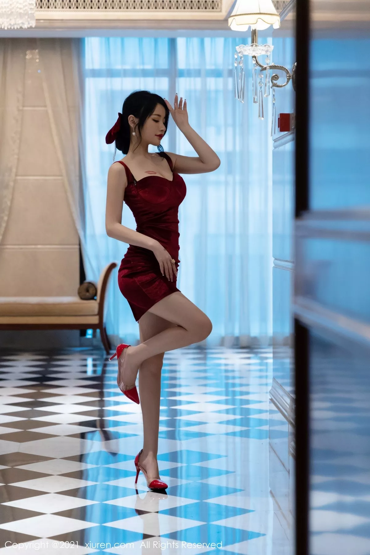 [XiuRen秀人网]第3681期美七写真 [58P]-007