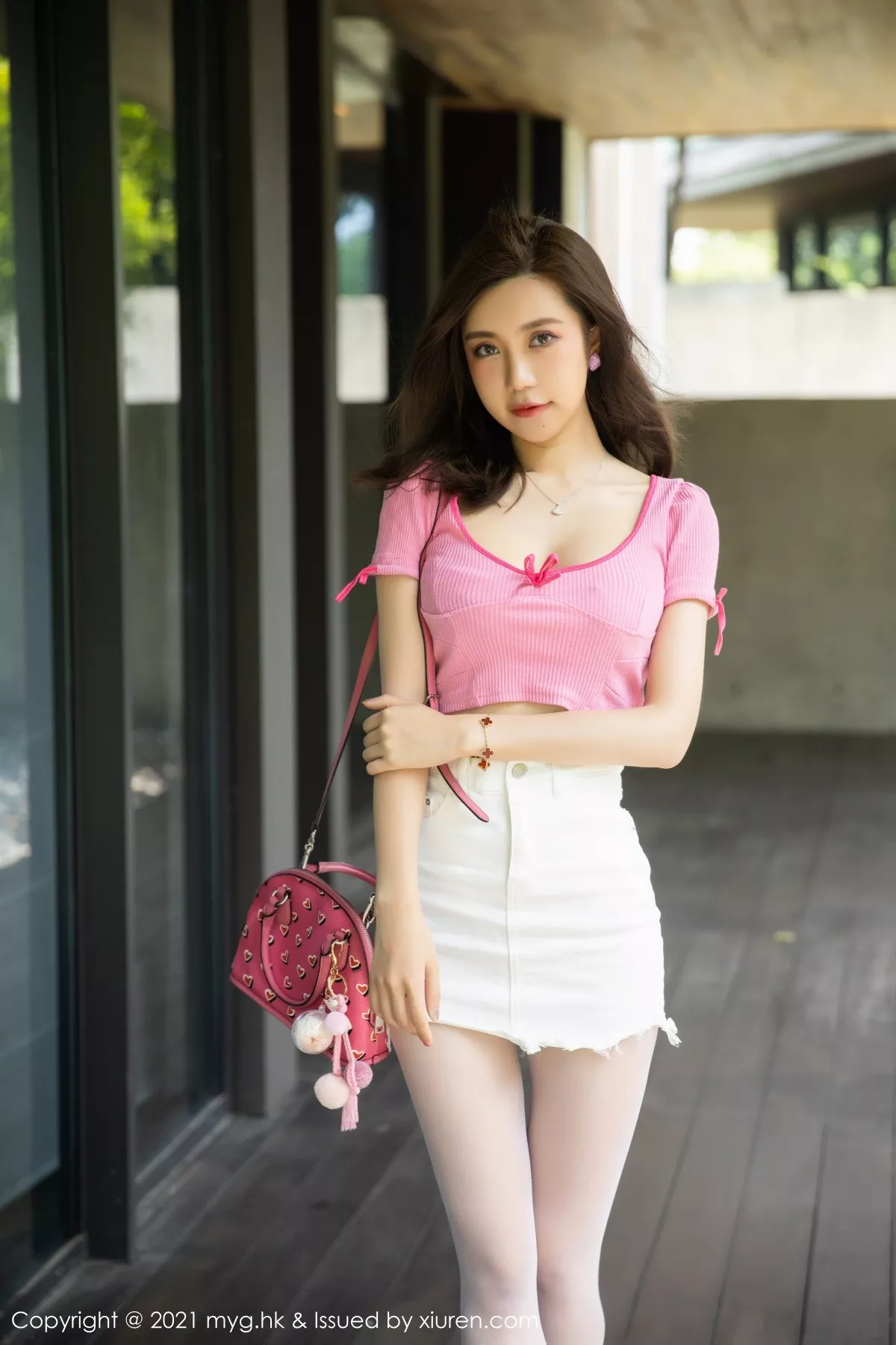 [MyGirl美媛馆]第563期绮里嘉写真 [54P]-001
