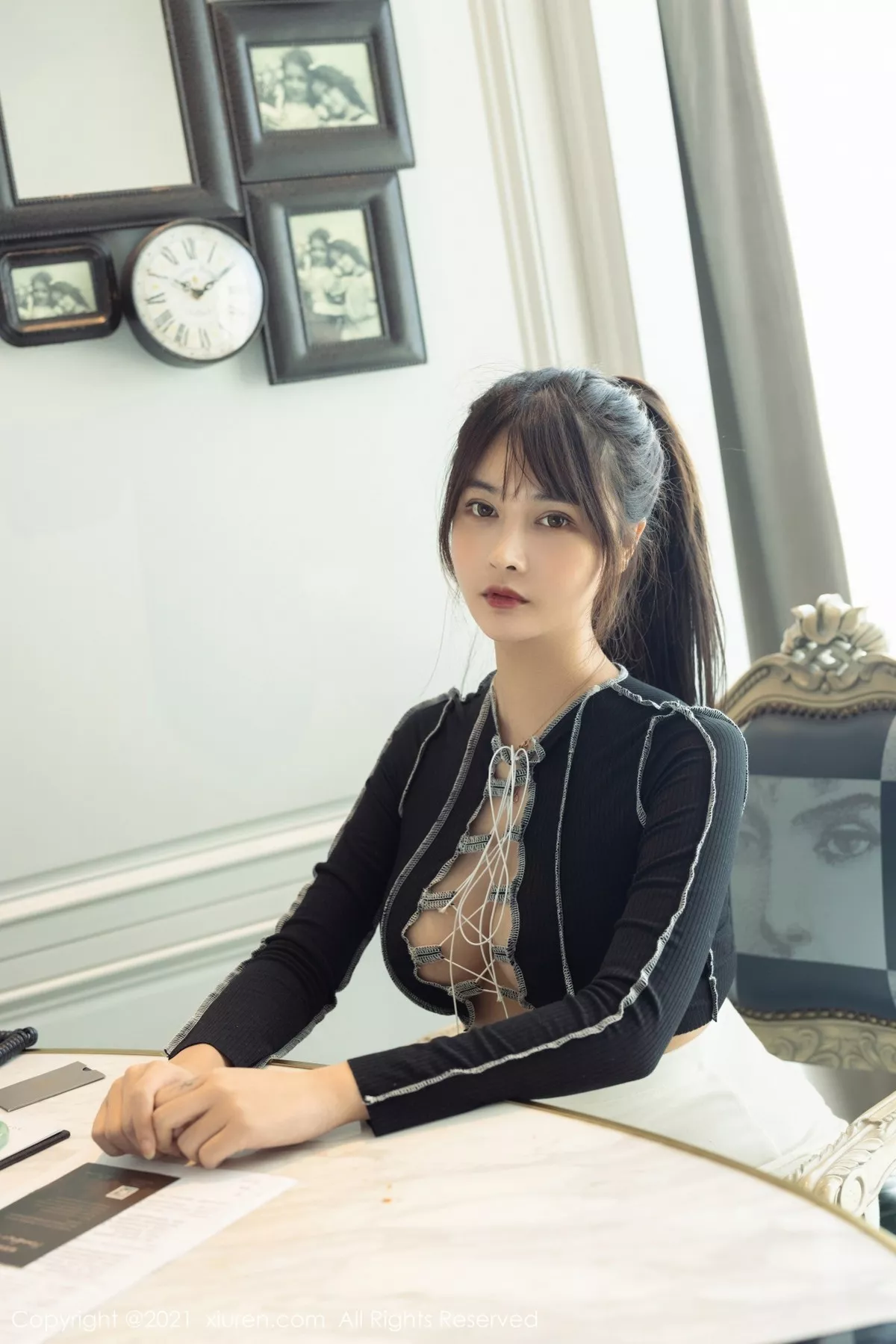 [XiuRen秀人网]第3754期萌奈子写真 [50P]-002