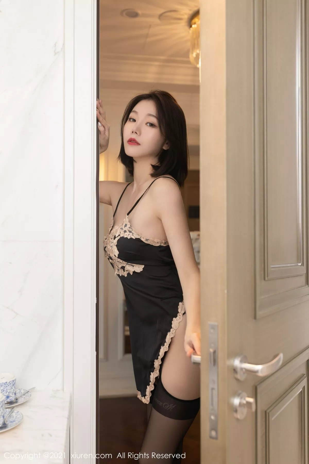 [XiuRen秀人网]第3788期安然写真 [77P]-001