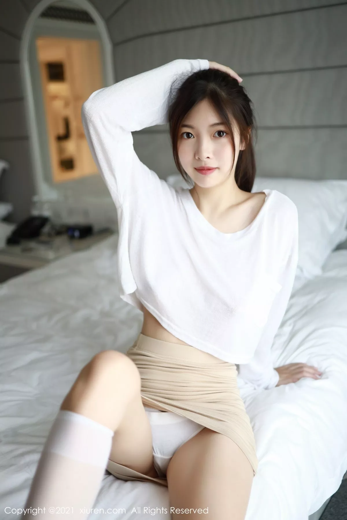 [XiuRen秀人网]第3792期明日花桃桃写真 [45P]-021