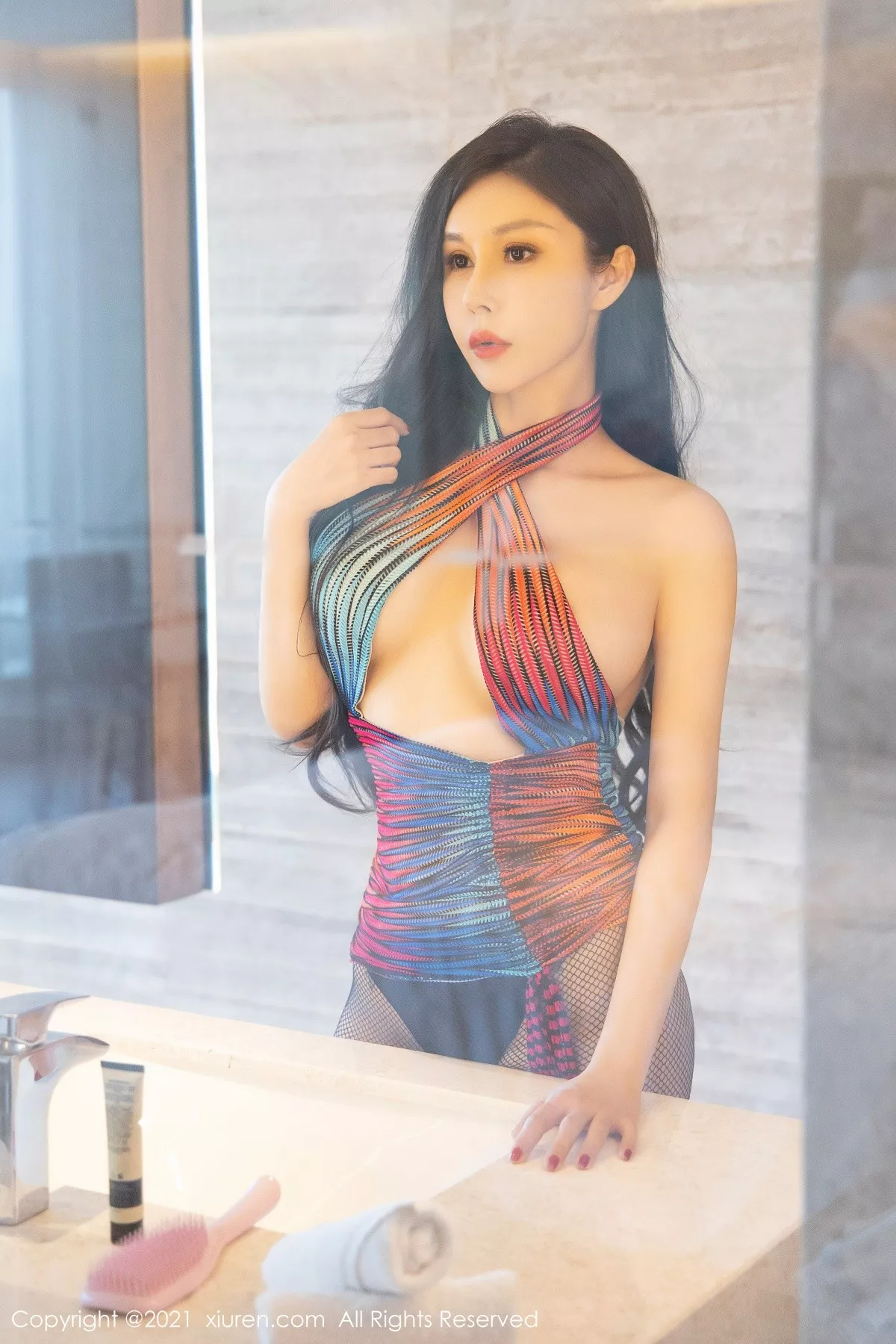 [XiuRen秀人网]第3945期田冰冰写真 [58P]-012