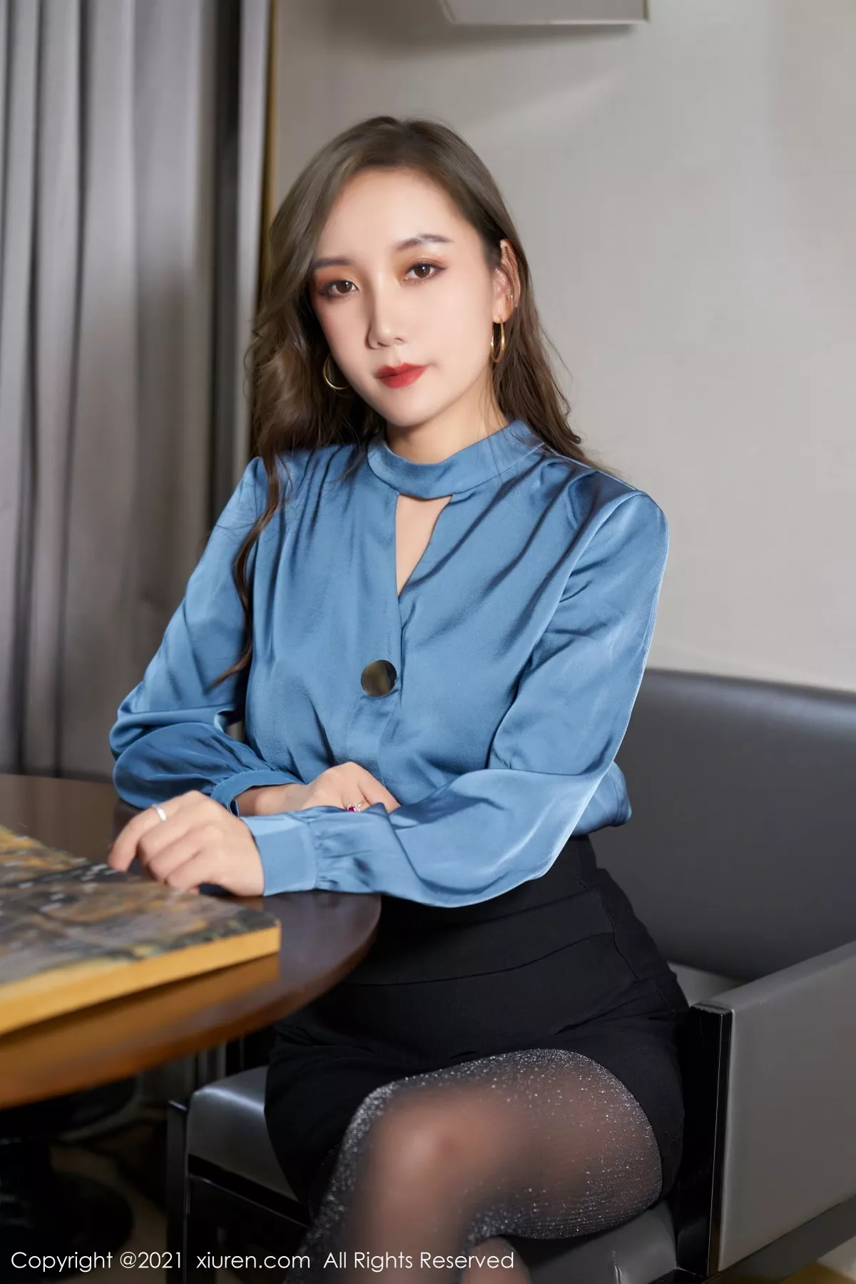 [XiuRen秀人网]第3957期艾静香写真 [50P]-008