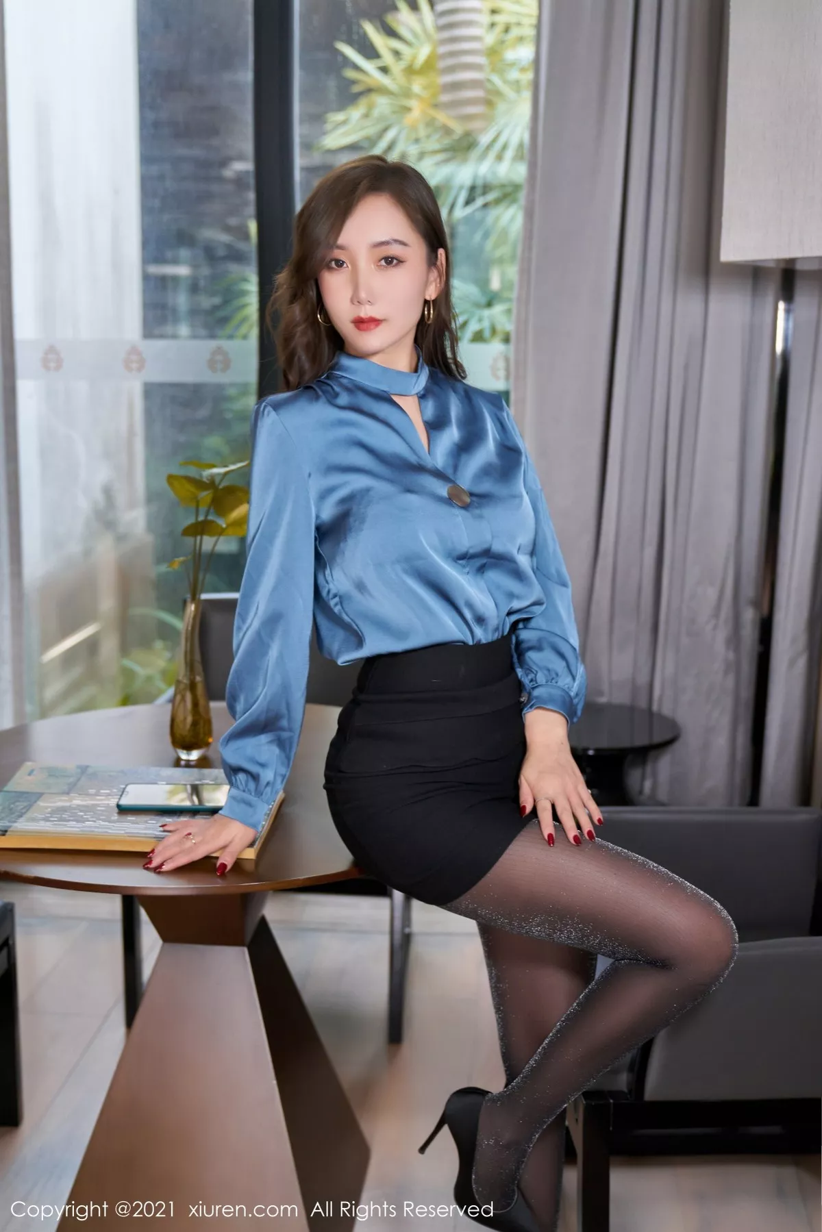 [XiuRen秀人网]第3957期艾静香写真 [50P]-015