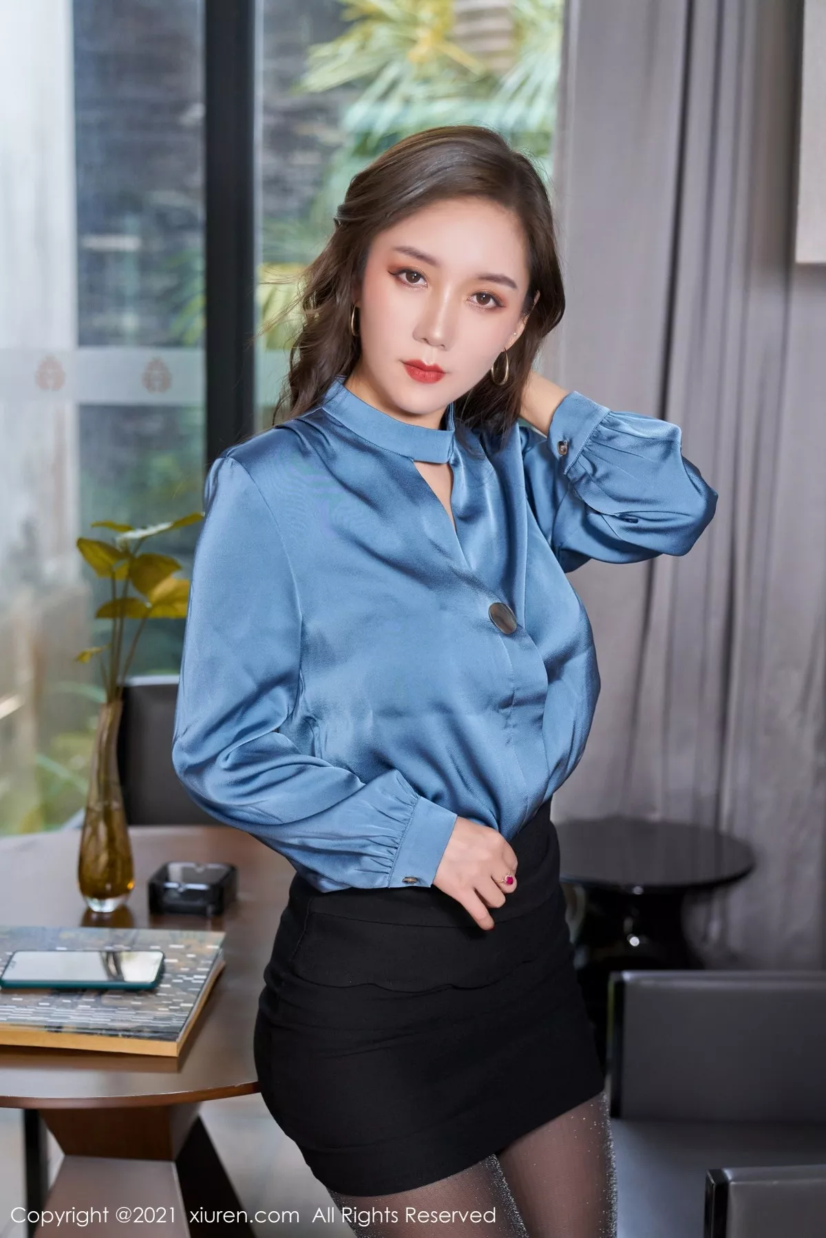 [XiuRen秀人网]第3957期艾静香写真 [50P]-017