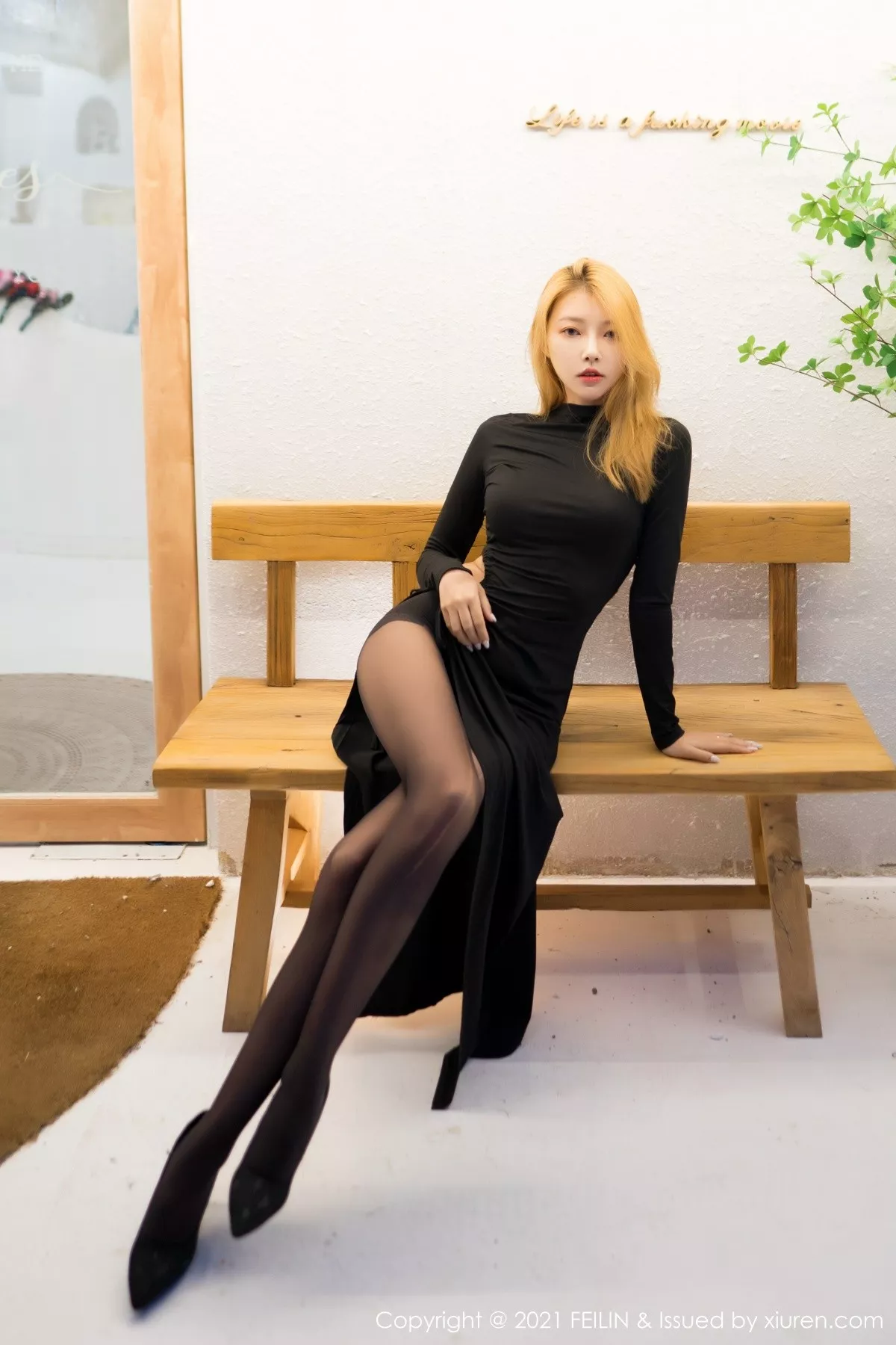 [FeiLin嗲囡囡]第415期冯木木写真 [106P]-004