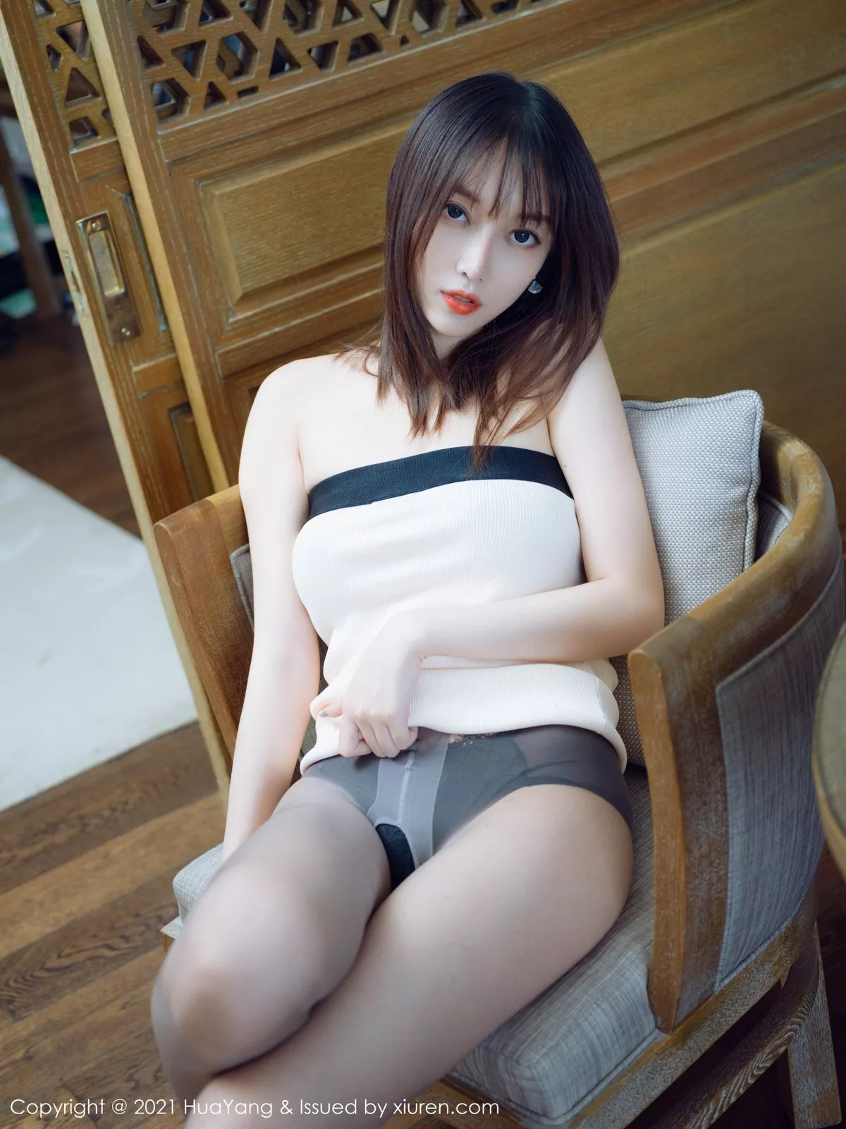 [HuaYang花漾]第451期玥儿玥写真 [72P]-046