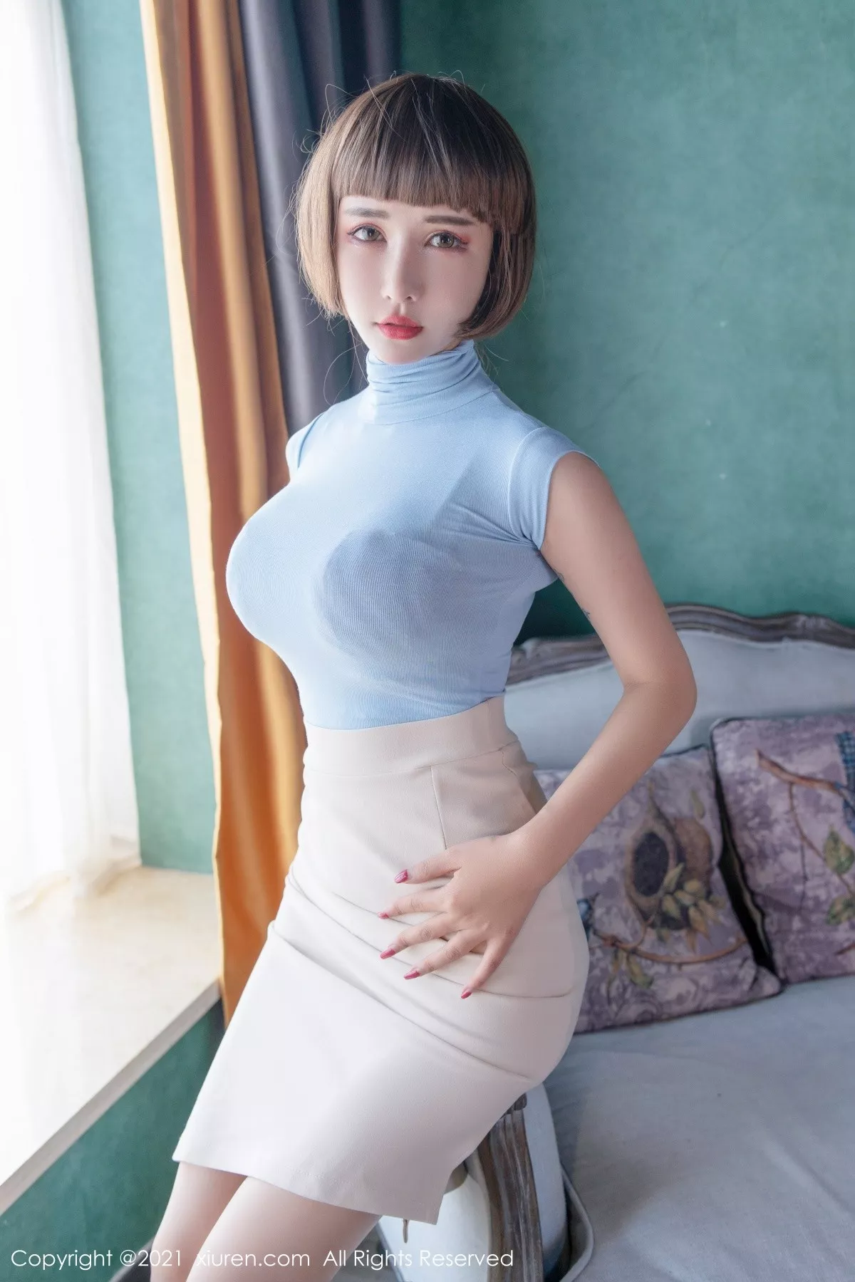[XiuRen秀人网]第4150期夏沫沫写真 [41P]-001