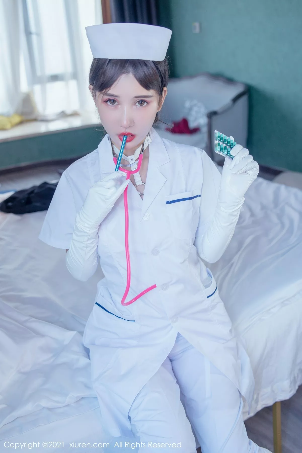 [XiuRen秀人网]第4187期夏沫沫写真 [52P]-002
