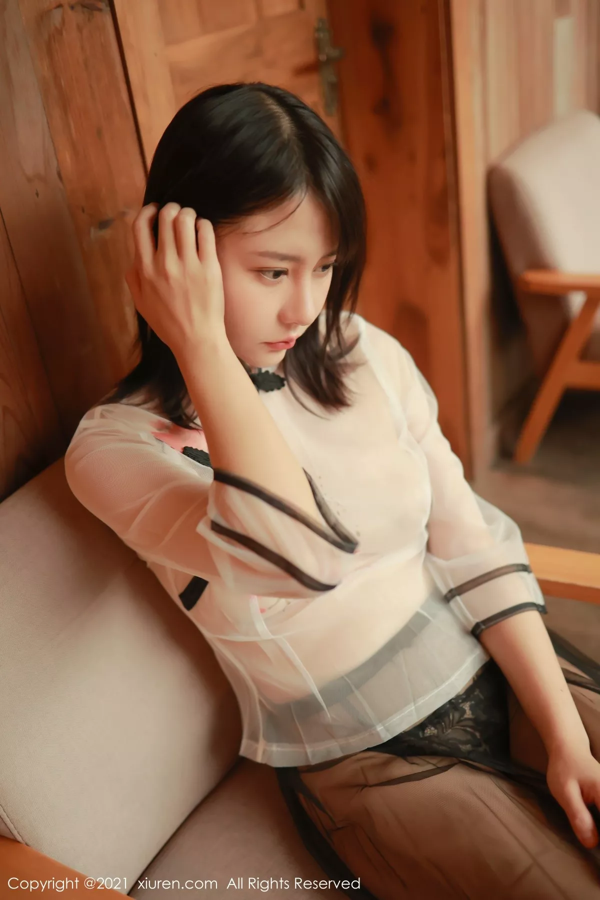 [XiuRen秀人网]第4234期韩希蕾写真 [41P]-005