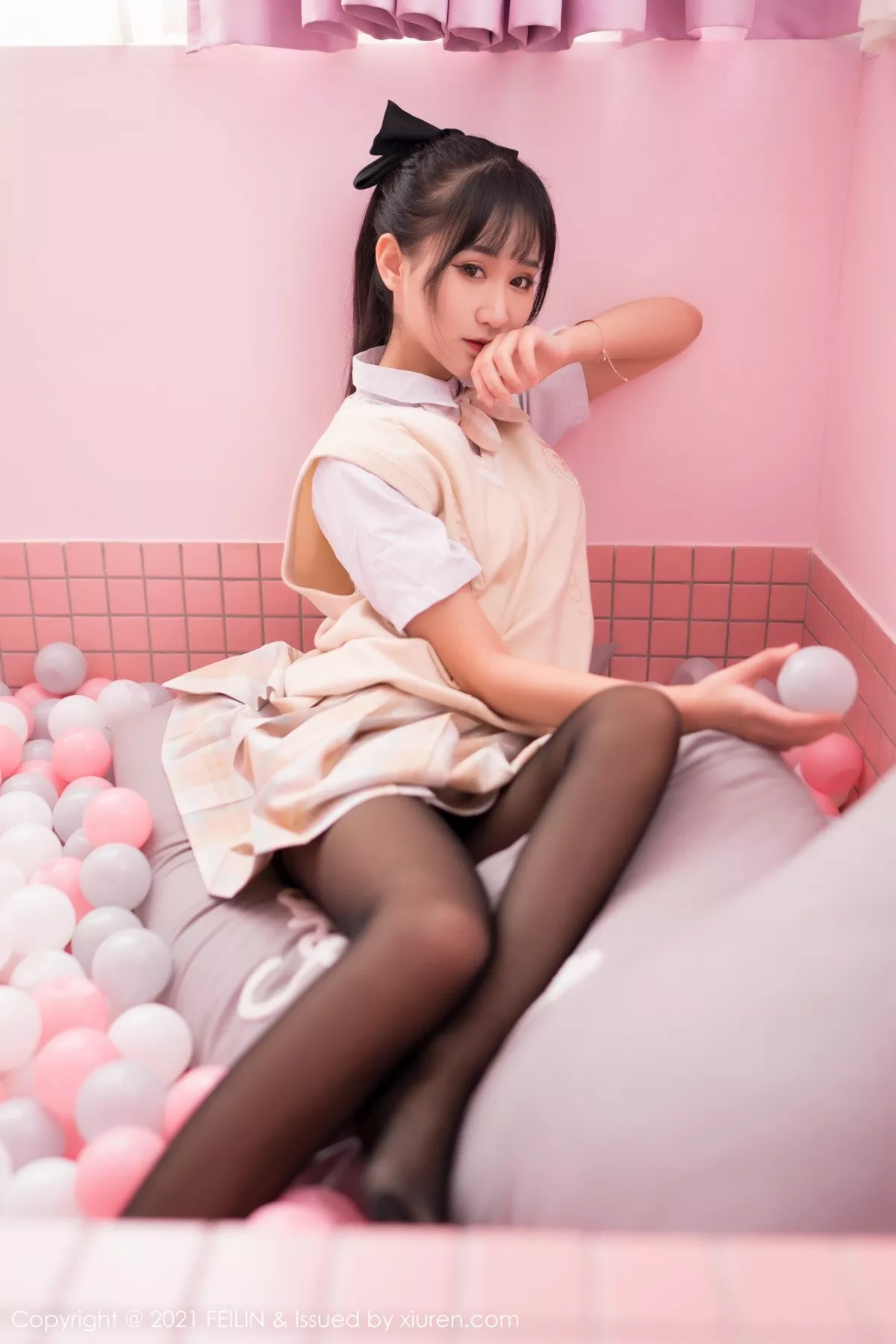 [FeiLin嗲囡囡]第417期小果冻儿写真 [70P]-008