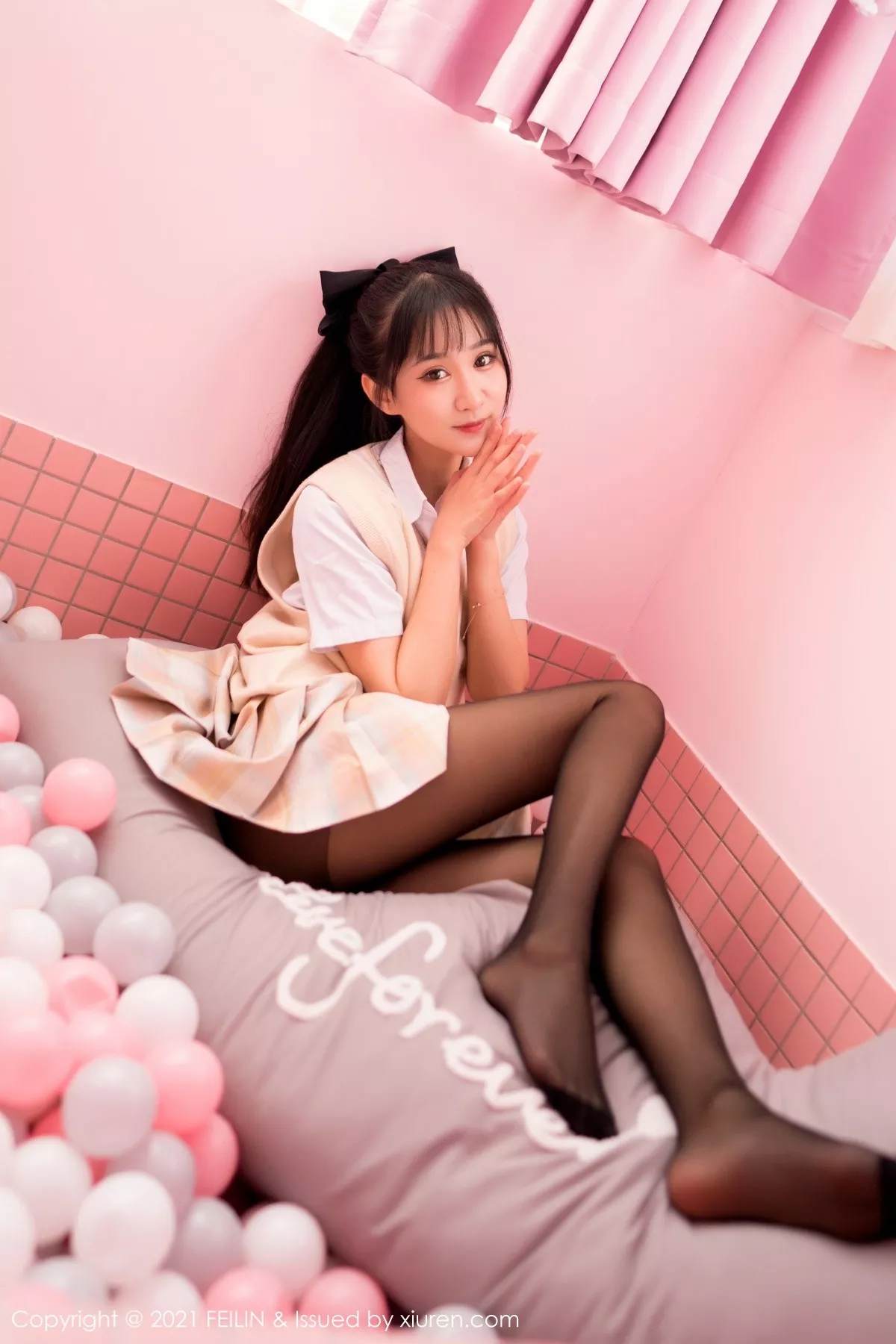 [FeiLin嗲囡囡]第417期小果冻儿写真 [70P]-015
