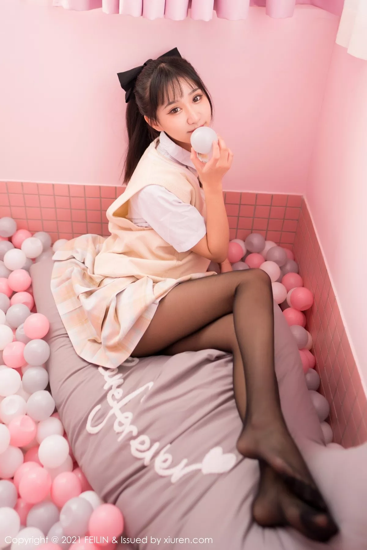 [FeiLin嗲囡囡]第417期小果冻儿写真 [70P]-006