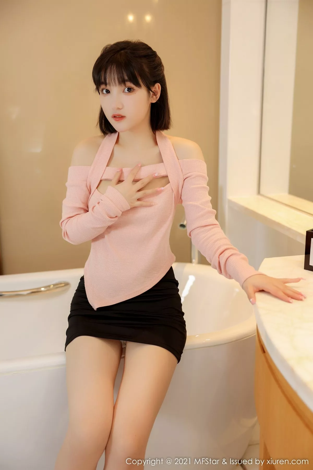 [MFStar模范学院]第545期甜筒晓彤写真 [56P]-003