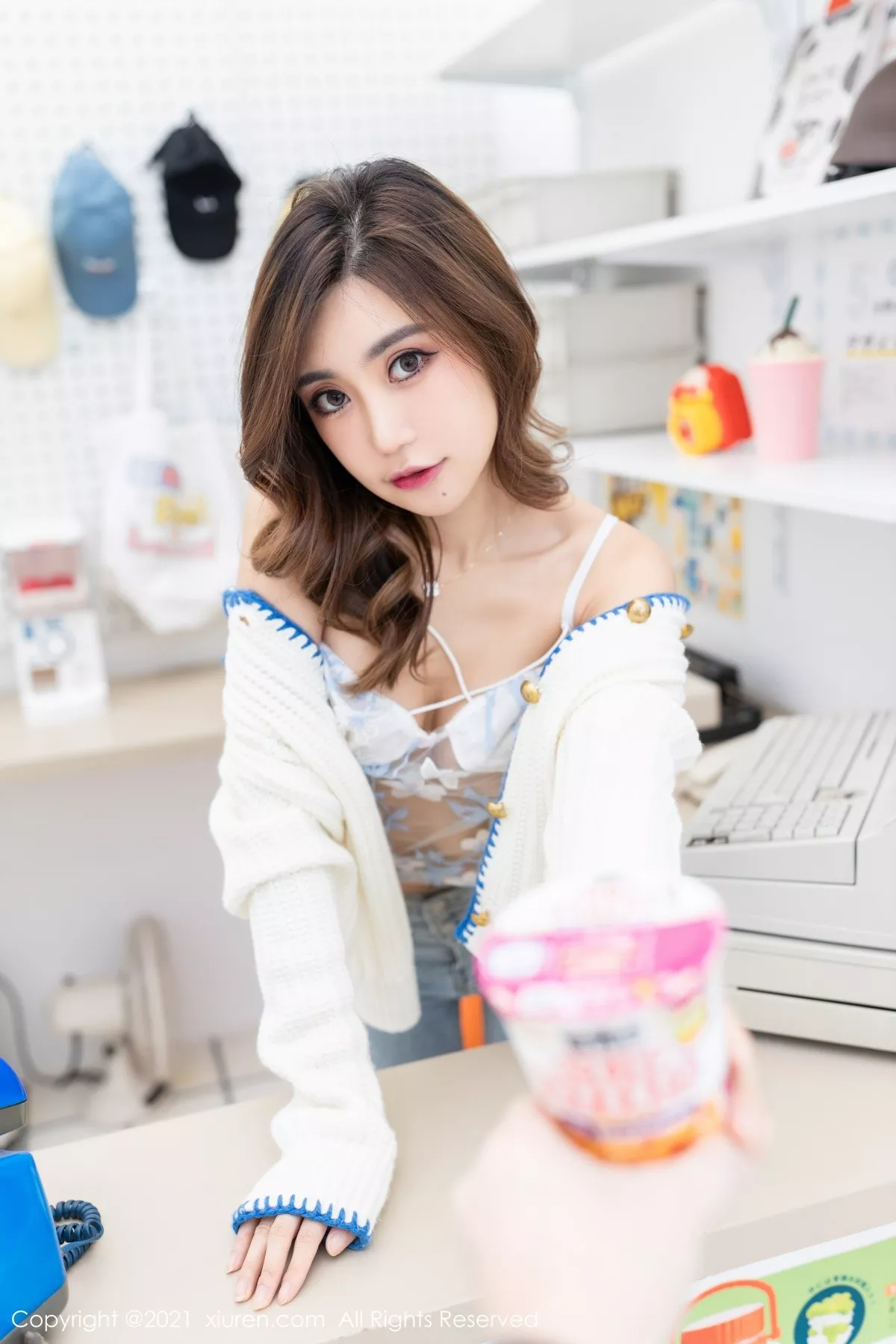 [XiuRen秀人网]第4257期绮里嘉写真 [56P]-013
