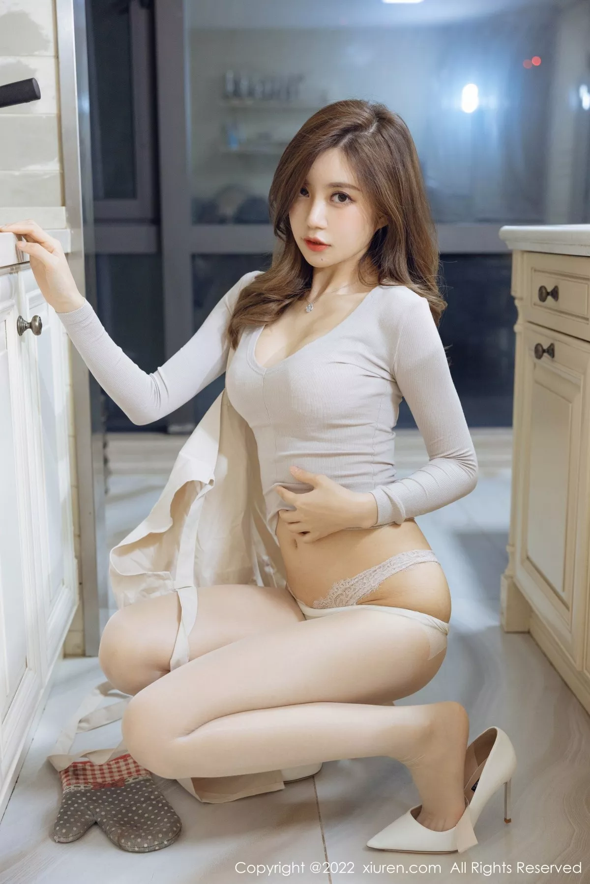 [XiuRen秀人网]第4438期绮里嘉写真 [62P]-049