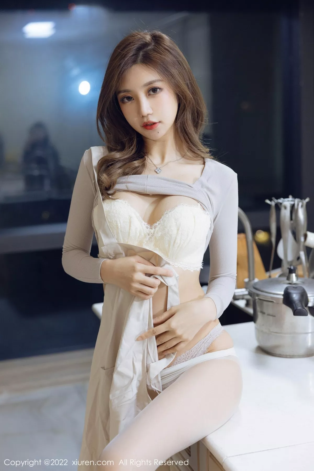 [XiuRen秀人网]第4438期绮里嘉写真 [62P]-017