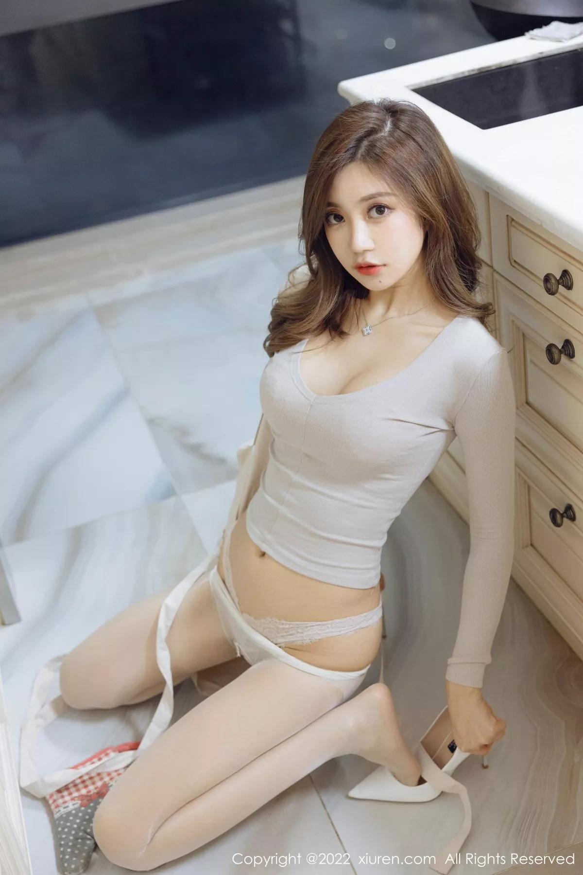 [XiuRen秀人网]第4438期绮里嘉写真 [62P]-046